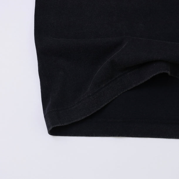 everyday EMBROIDERY TEE - BLACK