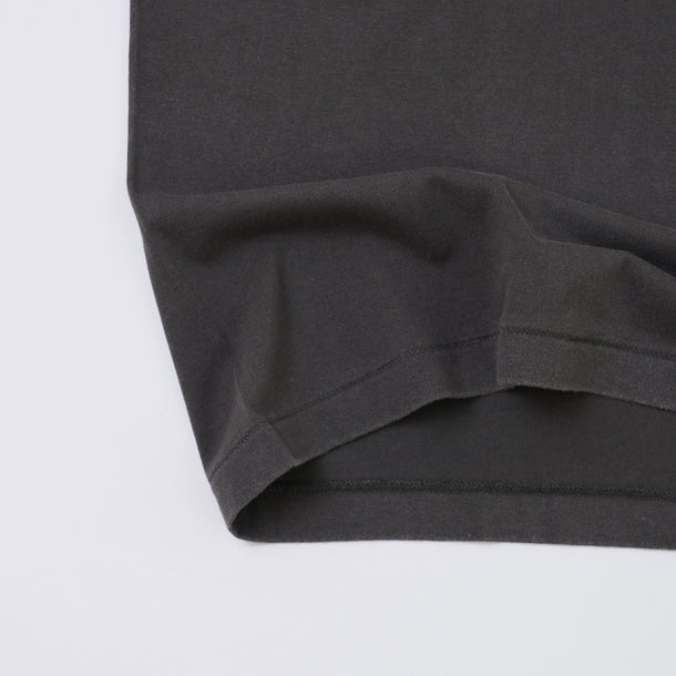everyday EMBROIDERY TEE - CHARCOAL