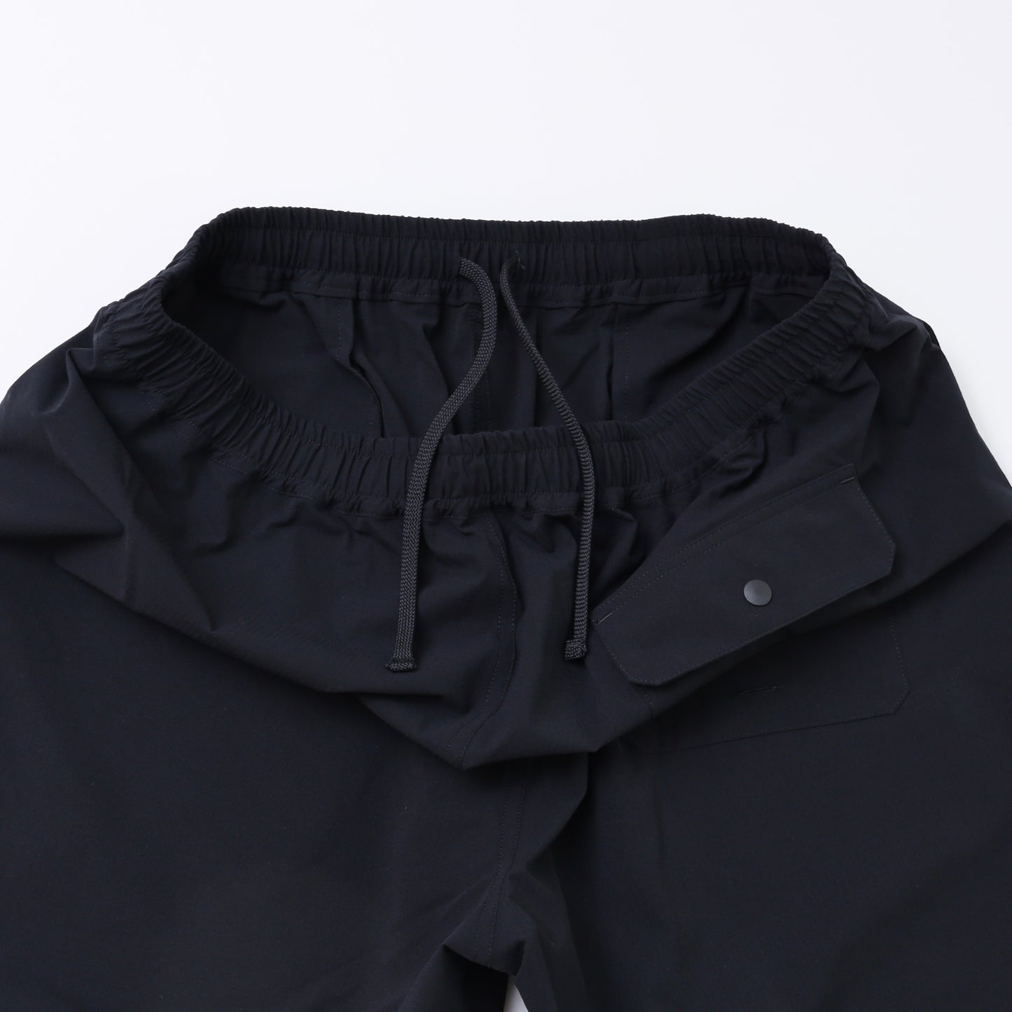 STRECH COOL AIR BASIC SHORTS - BLACK