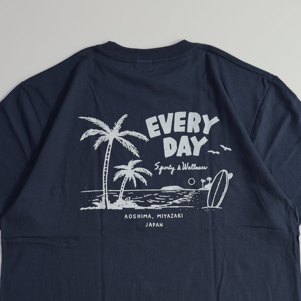 AOSHIMA BEACH T - NAVY