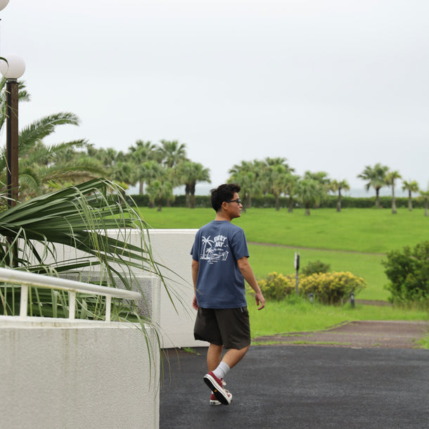 AOSHIMA BEACH T - NAVY