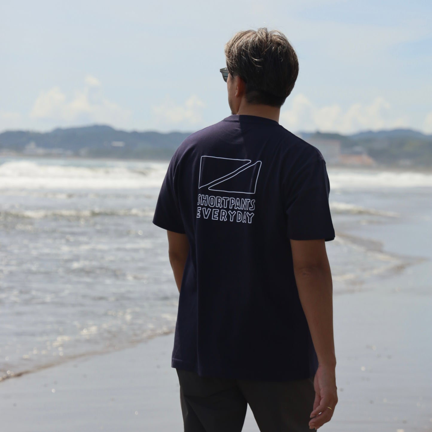 HAND FLAG T - NAVY