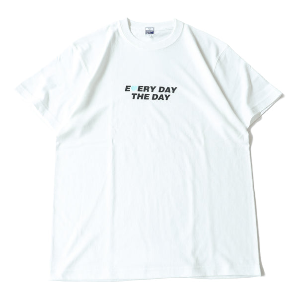 EVERY DAY THE DAY S/S T-SHIRTS - WHITE