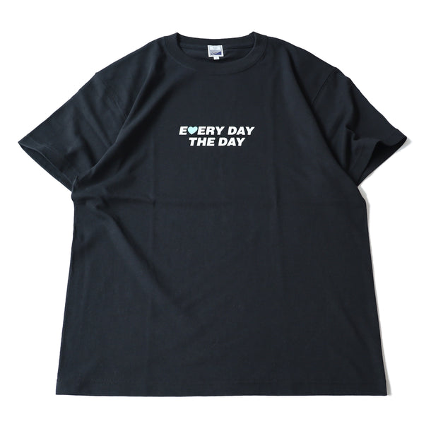 EVERY DAY THE DAY S/S T-SHIRTS - BLACK