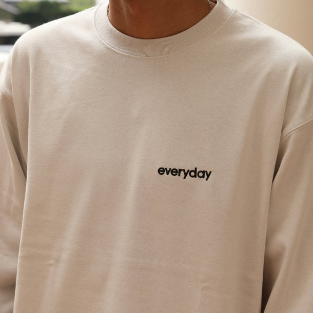 everyday HEAVY WEIGHT L/S T-SHIRTS