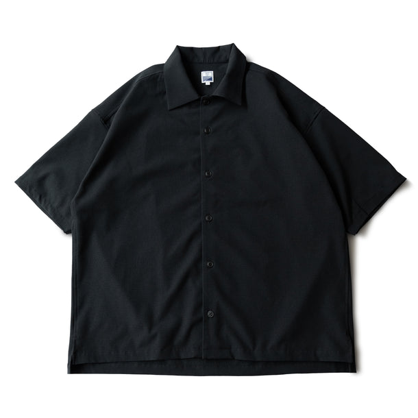 STRETCH COOL AIR S/S SHIRTS - BLACK