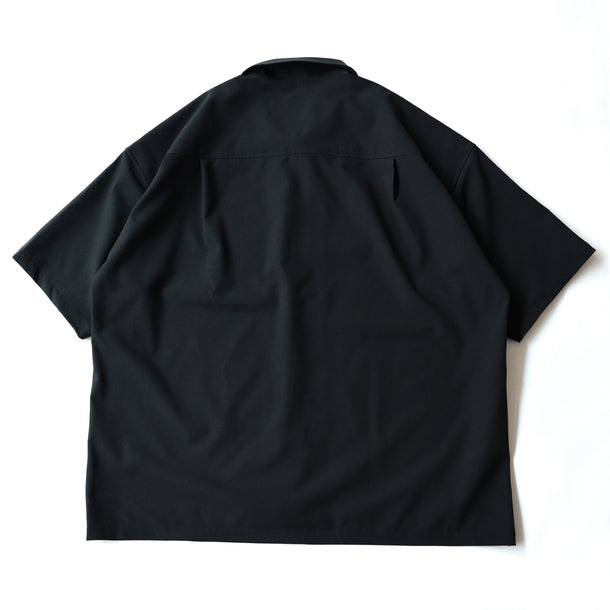 STRETCH COOL AIR S/S SHIRTS - BLACK