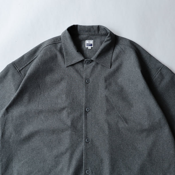 STRETCH COOL AIR S/S SHIRTS - CHARCOAL