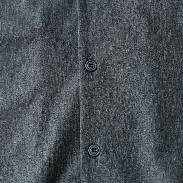 STRETCH COOL AIR S/S SHIRTS - CHARCOAL