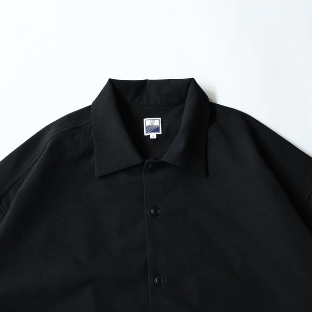 STRETCH COOL AIR S/S SHIRTS - BLACK | Short pants every day
