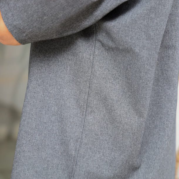 STRETCH COOL AIR S/S SHIRTS - CHARCOAL