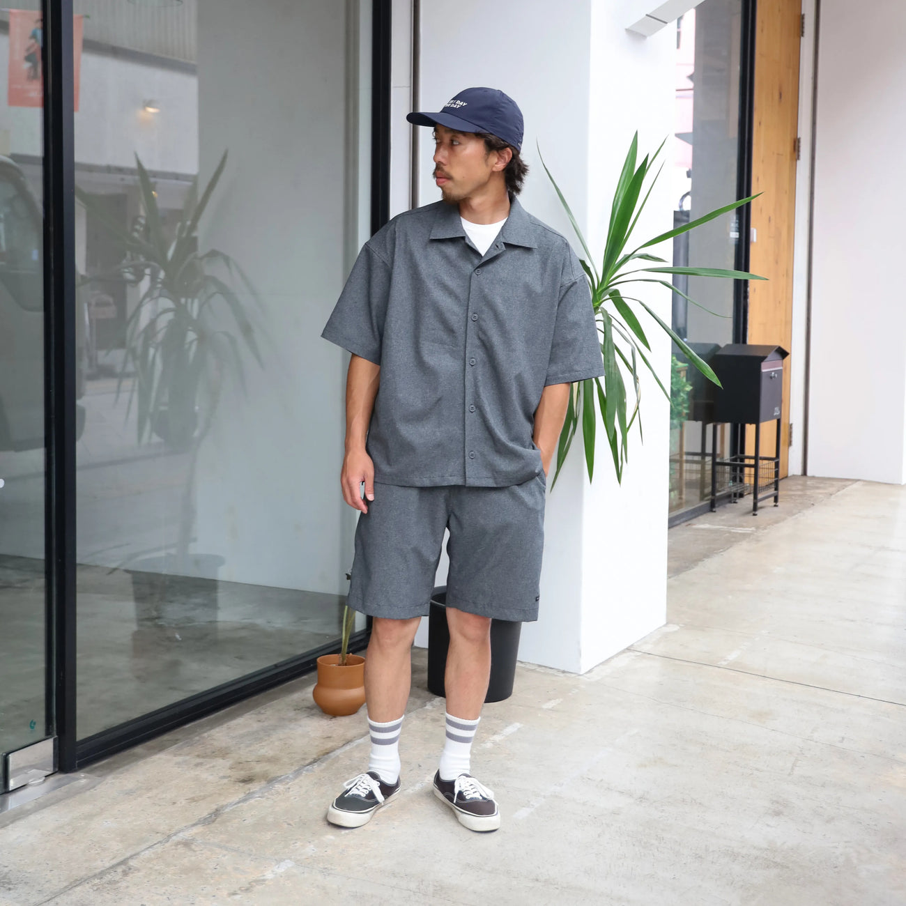EVERY DAY THE DAY KED CAP - NAVY