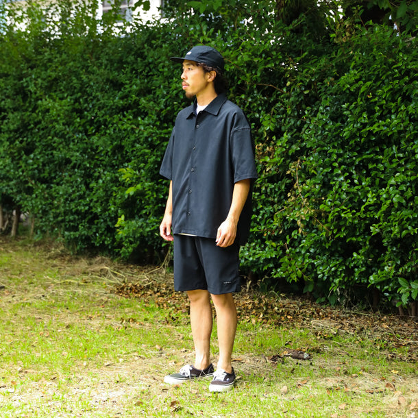 STRECH COOL AIR RELAX TAC SHORTS - BLACK | Short pants every day