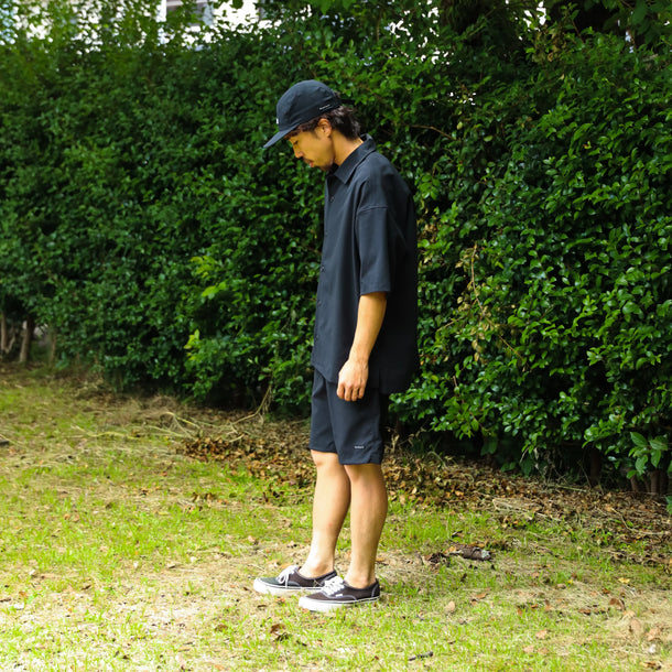 STRECH COOL AIR RELAX TAC SHORTS - BLACK