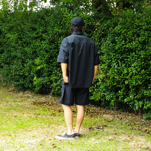 STRECH COOL AIR RELAX TAC SHORTS - BLACK