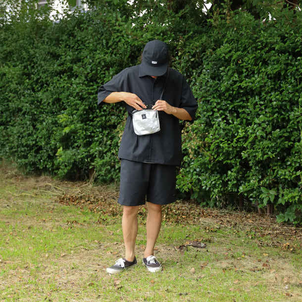 STRETCH COOL AIR S/S SHIRTS - BLACK