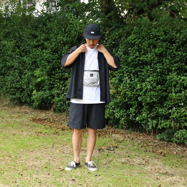 STRETCH COOL AIR S/S SHIRTS - BLACK