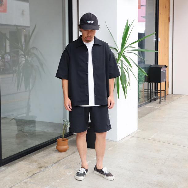 STRETCH COOL AIR S/S SHIRTS - BLACK