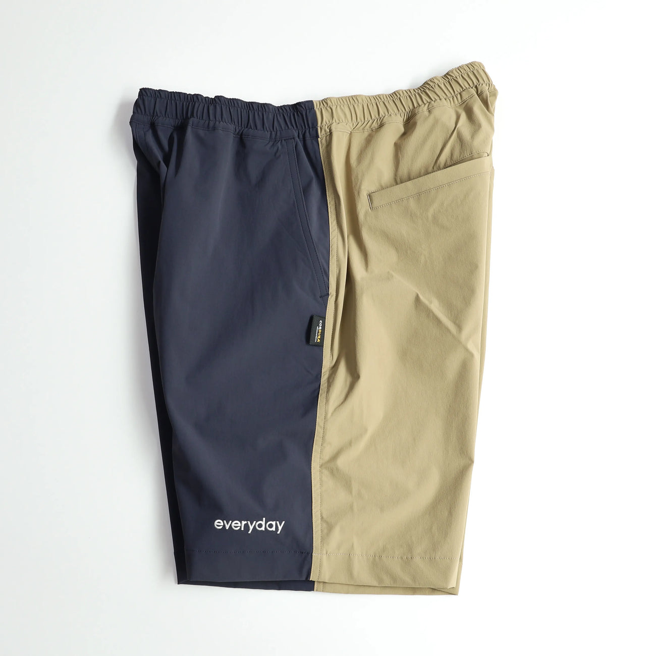 CORDURA 4WAY STRECH 2TONE RELAX TAC SHORTS - NAVY×BEIGE