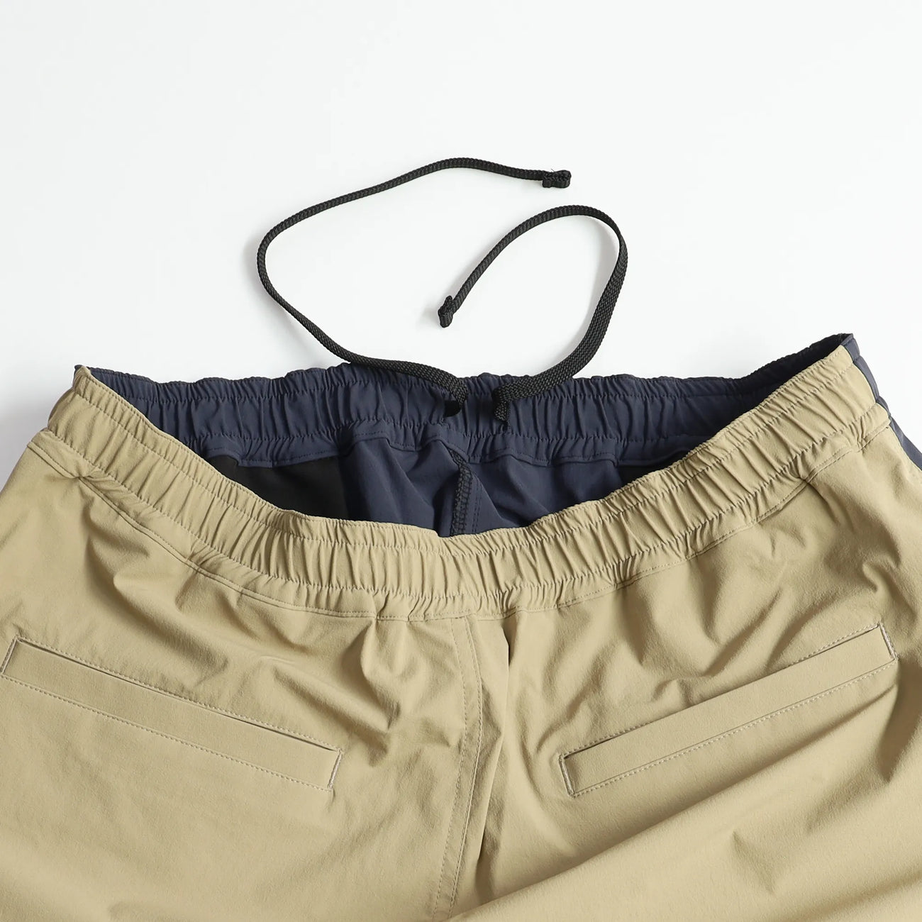 CORDURA 4WAY STRECH 2TONE RELAX TAC SHORTS - NAVY×BEIGE