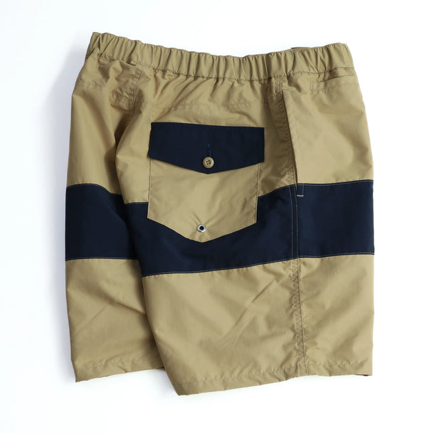 COAST Ⅱ CENTER LINE - BEIGE×NAVY