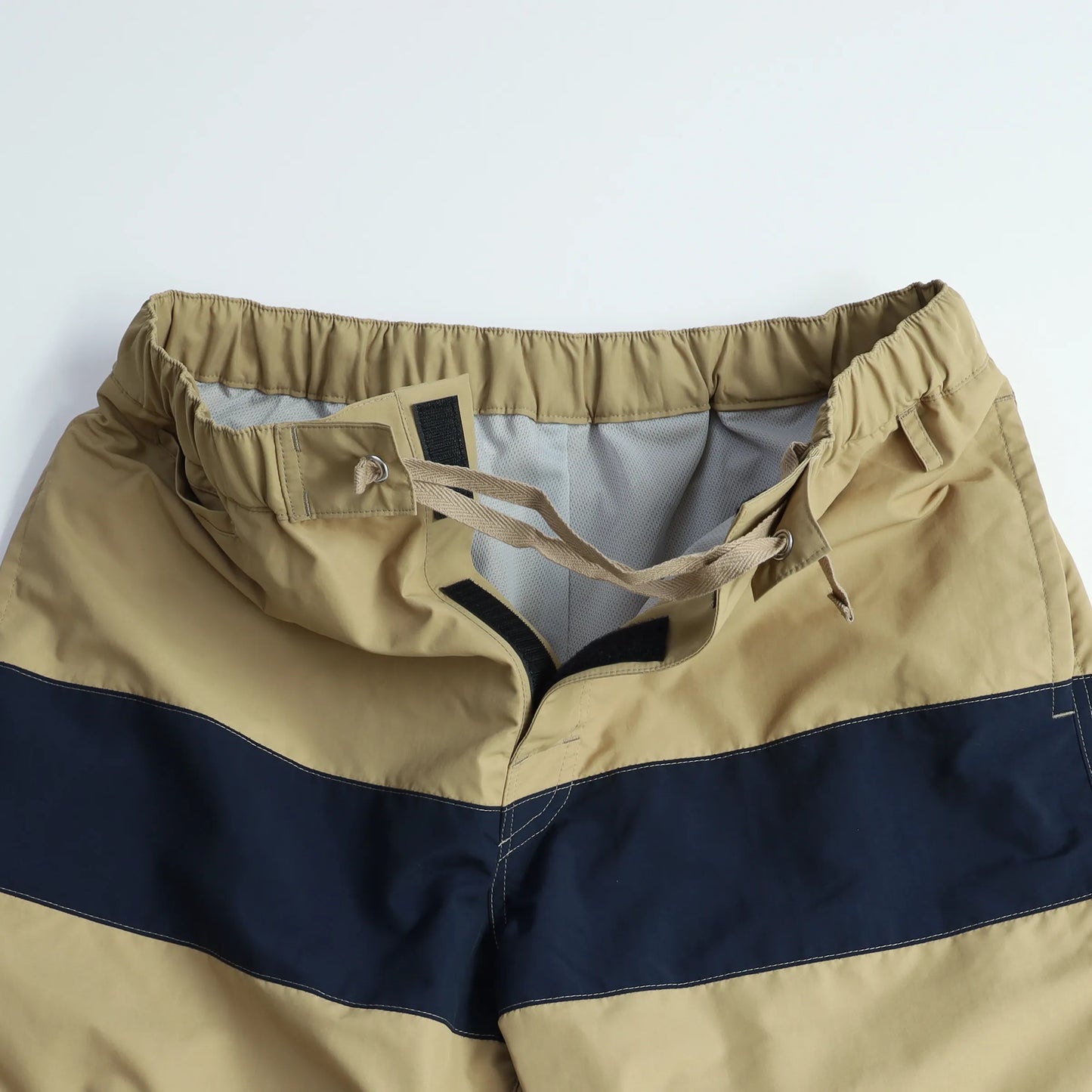 COAST Ⅱ CENTER LINE - BEIGE×NAVY