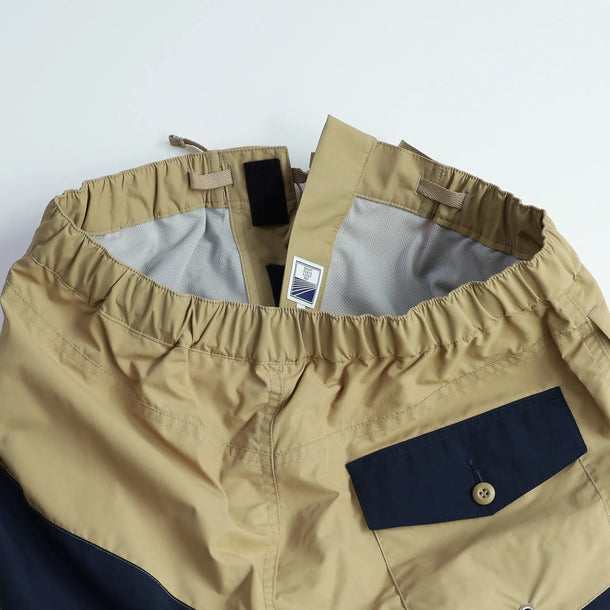 COAST Ⅱ CENTER LINE - BEIGE×NAVY