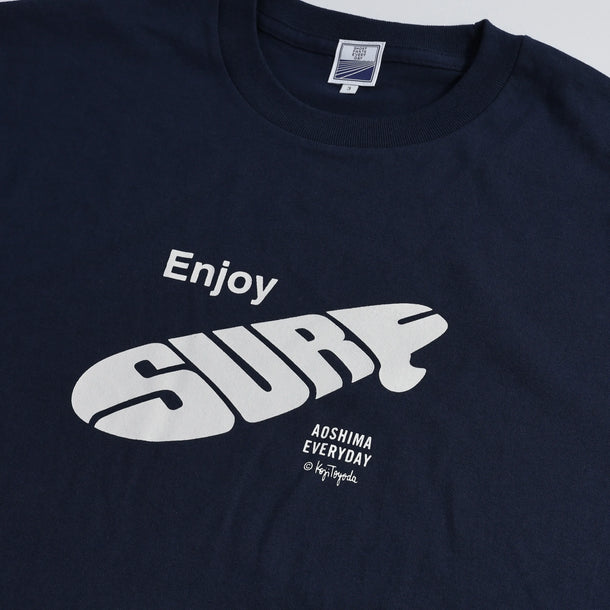 Enjoy SURF by Koji Toyoda - NAVY×WHITE