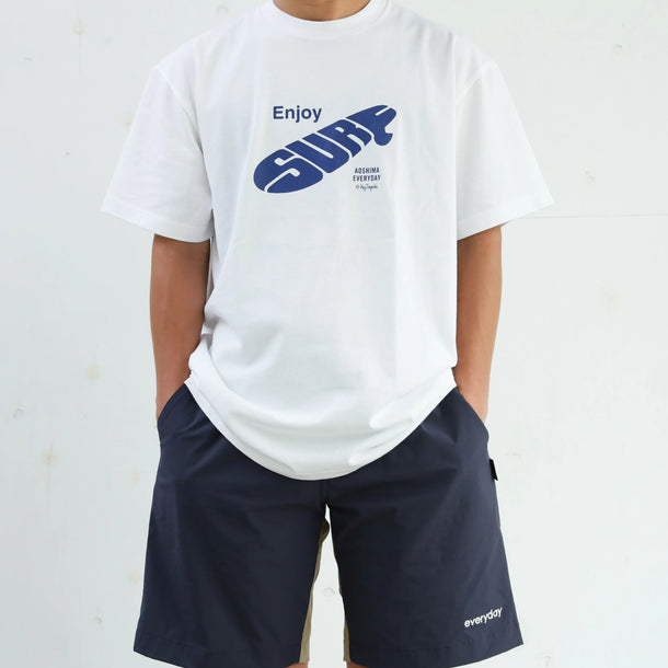 Enjoy SURF by Koji Toyoda - WHITE×NAVY