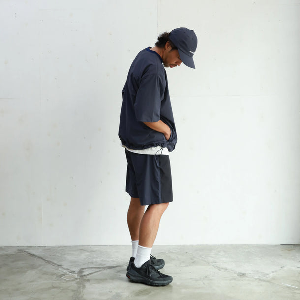 CORDURA 4WAY STRECH 2TONE RELAX TAC SHORTS - BLACK×NAVY