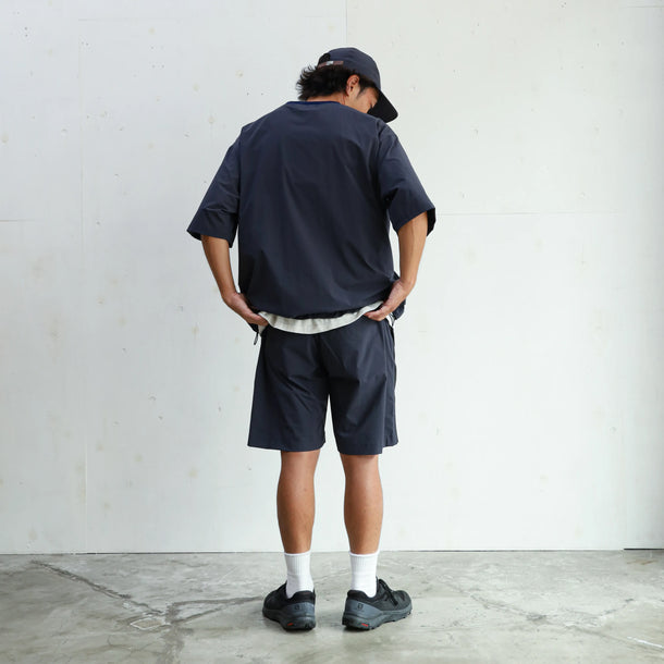 CORDURA 4WAY STRECH 2TONE RELAX TAC SHORTS - BLACK×NAVY