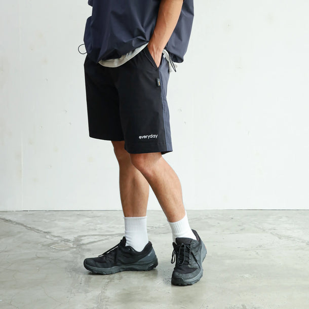 CORDURA 4WAY STRECH 2TONE RELAX TAC SHORTS - BLACK×NAVY