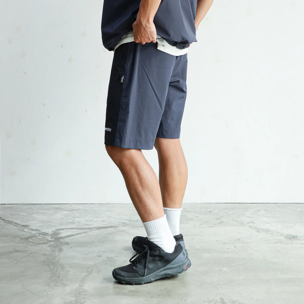 CORDURA 4WAY STRECH 2TONE RELAX TAC SHORTS - BLACK×NAVY