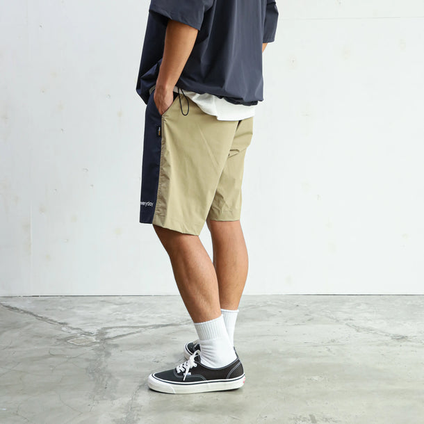 CORDURA 4WAY STRECH 2TONE RELAX TAC SHORTS - NAVY×BEIGE
