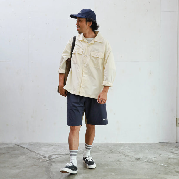 CORDURA 4WAY STRECH 2TONE RELAX TAC SHORTS - NAVY×BEIGE