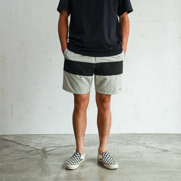 仙台育英セブンズ短パン COAST Ⅱ CENTER LINE - GRAY×BLACK | Short pants every day