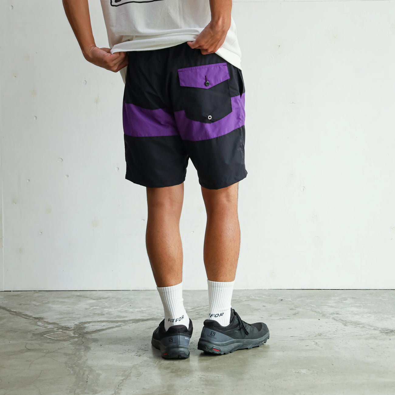 COAST Ⅱ CENTER LINE - BLACK×PURPLE