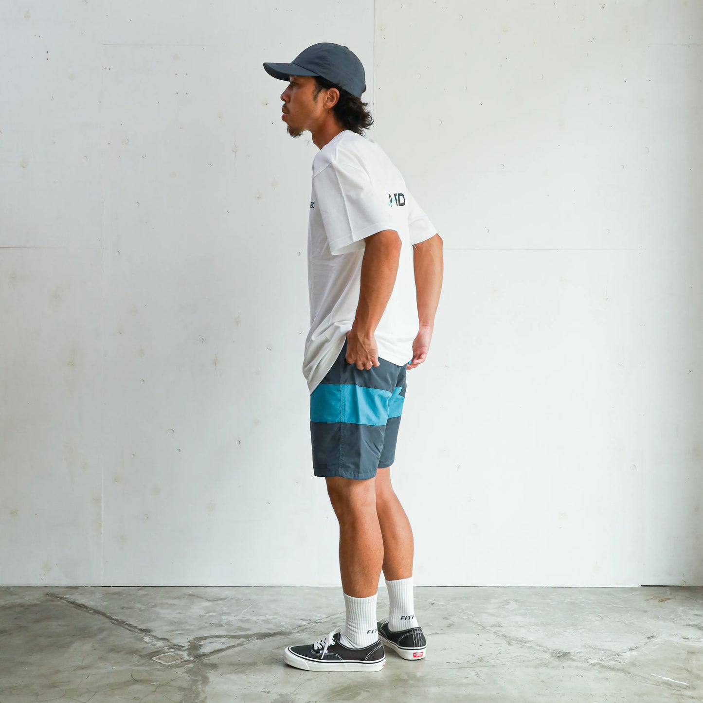 COAST Ⅱ CENTER LINE - CHACOAL×TEAL