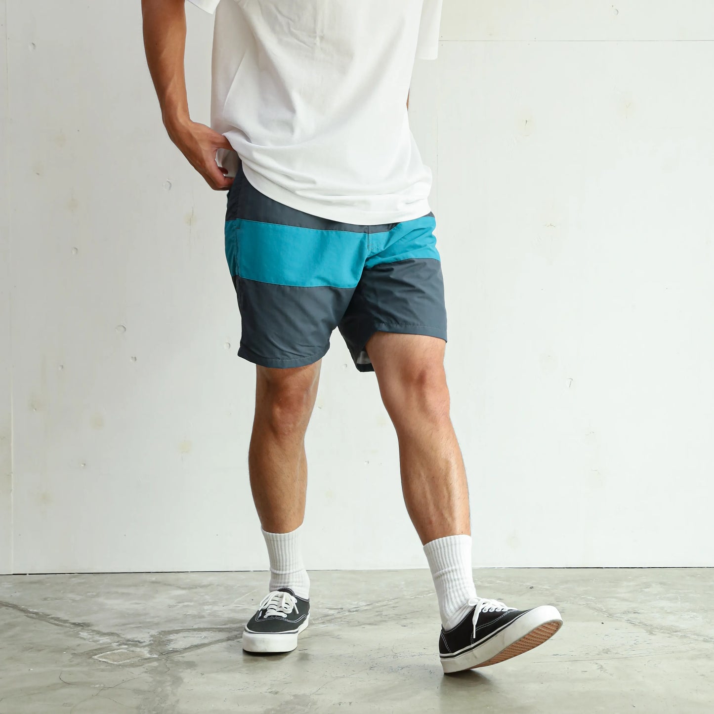 COAST Ⅱ CENTER LINE - CHACOAL×TEAL