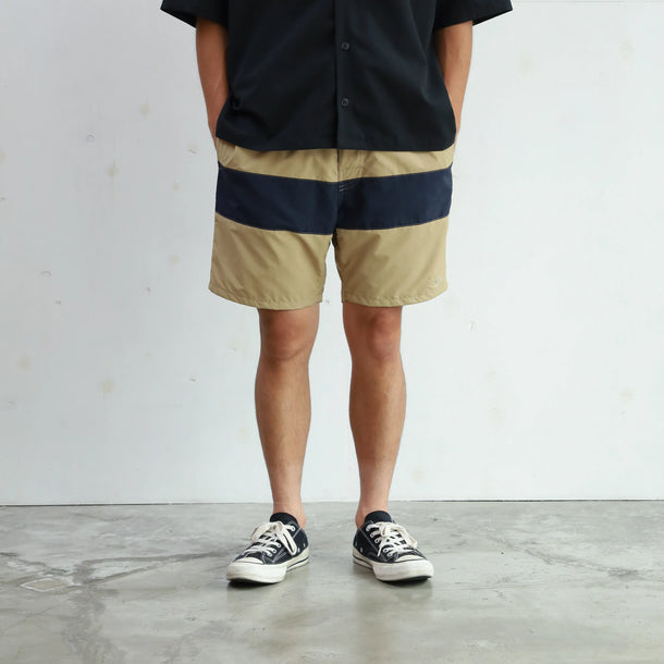 COAST Ⅱ CENTER LINE - BEIGE×NAVY