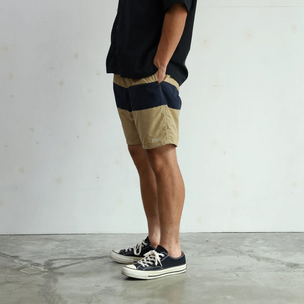 COAST Ⅱ CENTER LINE - BEIGE×NAVY