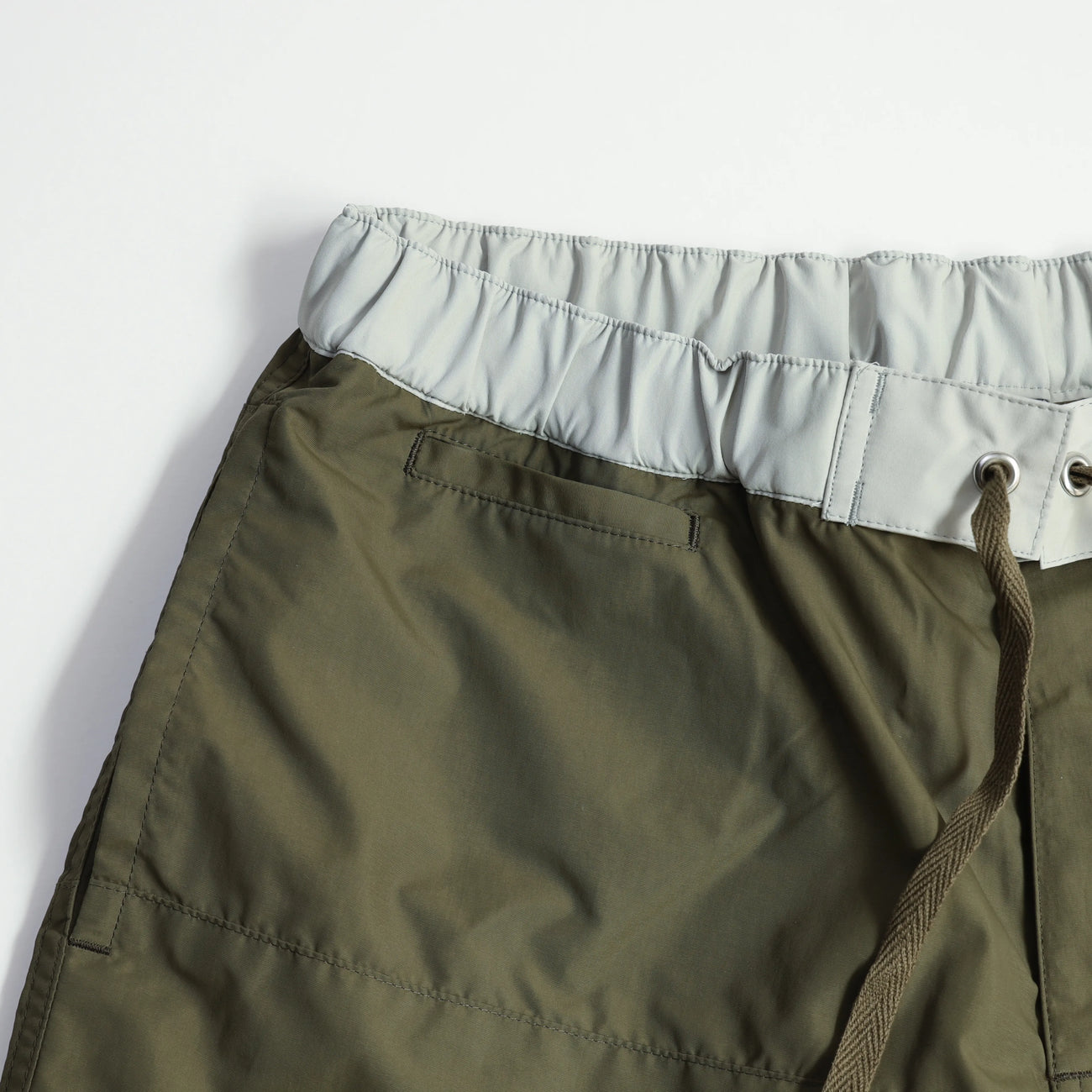 BOARD SHORTS 3LINE KHAKI×GRAY