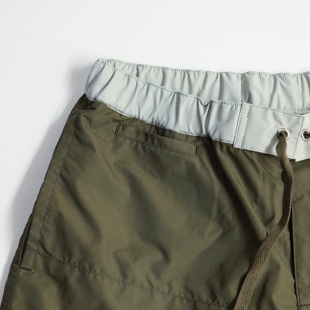 BOARD SHORTS 3LINE KHAKI×GRAY
