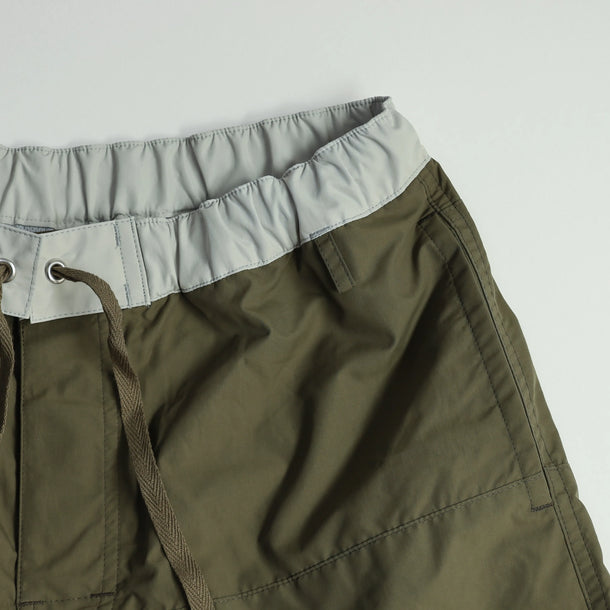 BOARD SHORTS 3LINE KHAKI×GRAY