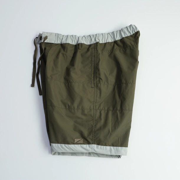 BOARD SHORTS 3LINE KHAKI×GRAY