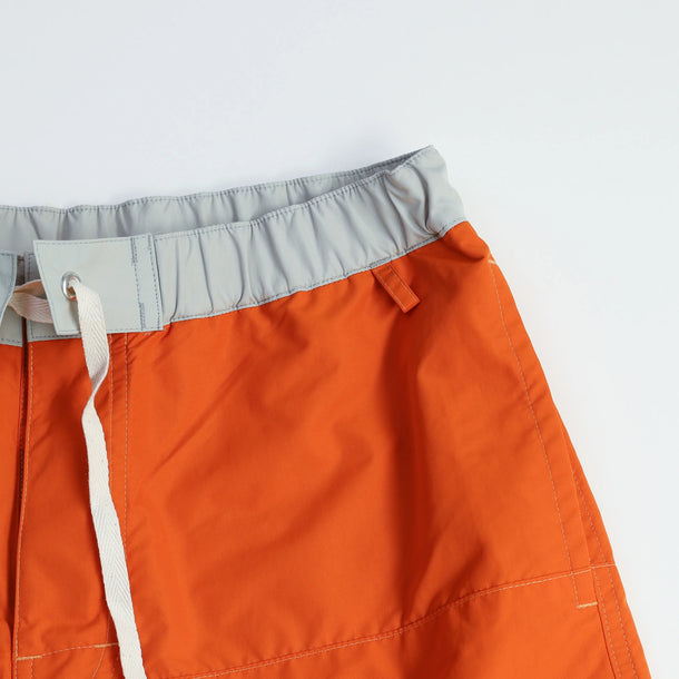 BOARD SHORTS 3LINE ORANGE×GRAY