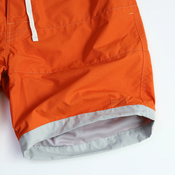 BOARD SHORTS 3LINE ORANGE×GRAY