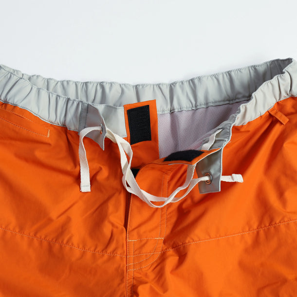 BOARD SHORTS 3LINE ORANGE×GRAY