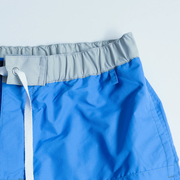 BOARD SHORTS 3LINE - BLUE×GRAY