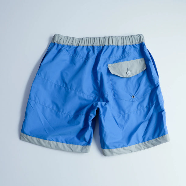 BOARD SHORTS 3LINE - BLUE×GRAY